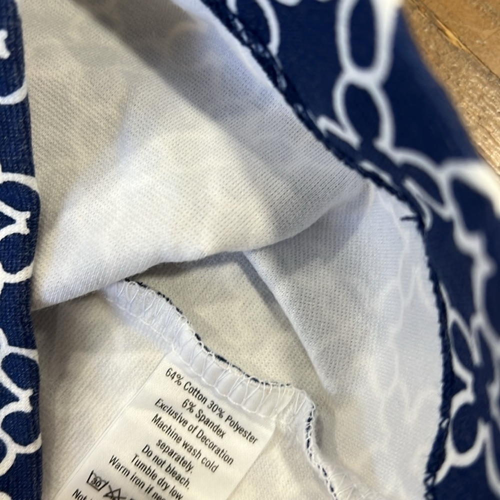 Janie and Jack navy Ponte dress - Picture 4 of 5